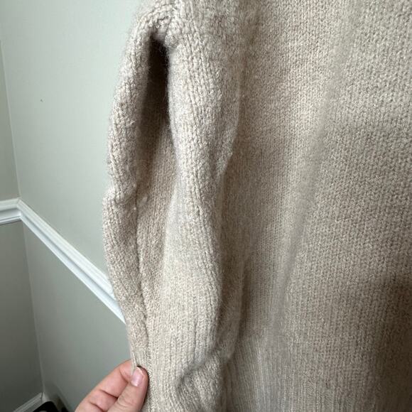 Cynthia Rowley Tan Mock Neck Sweater - Picture 5 of 5